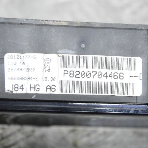 Щиток приладів Renault Scenic II Espace IV 2006-2009 Приладова панель Рено Сценік 2 Еспейс 4 8200704466 | Зображення 5