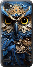 Чехол на LG Q6 Сова v2 "5649u-1094-17620"