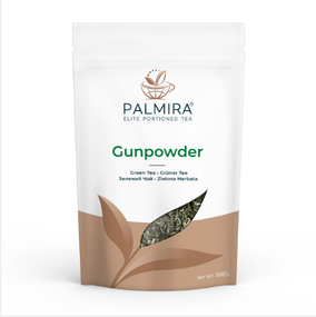 Чай Palmira Ганпаудер (Gunpowder) весовой 100г
