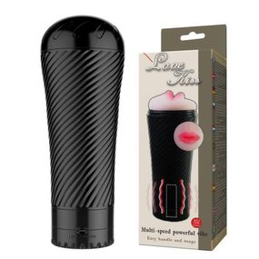 Мастурбатор ротик - Masturbator Cup - Vibration Love Kiss Sex Aura