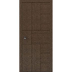 Двері міжкімнатні Rodos LIBERTA DOMINO 4 ALUM INSIDE тільки з алюмінієвим контуром