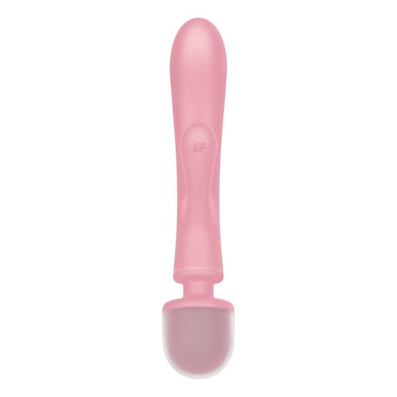 Вибратор-кролик с вибромассажером Satisfyer Triple Lover Pink, 3 мотора sexstyle | Зображення 4
