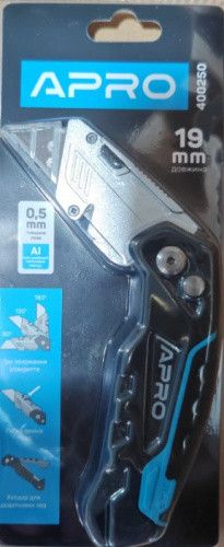 Ніж трапеція металевий розкладний TS-19 APRO