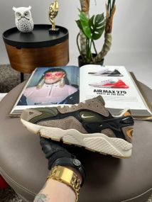 Кросівки Air Huarache Brown Khaki (шкіра , текстиль) весна / літо / осінь 43 27,5