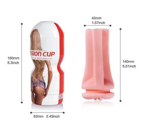 Вагіна-мастурбатор CANWIN Passion Cup - Vagina, CAN-M211-3 Sex Aura | Зображення 4