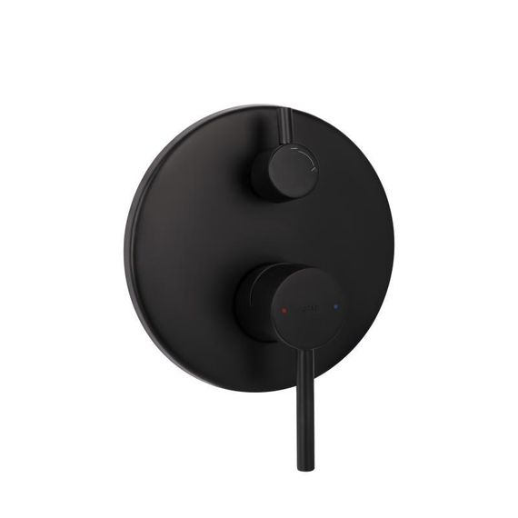 Душова система універсальна Qtap Scorpio прихованого монтажу на два споживача QTSCO113BLM45897 Black Matt | Зображення 2