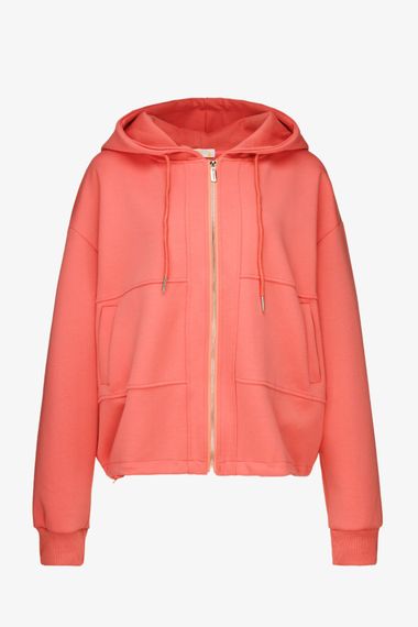 Толстовка однотонна жіноча 24-103 3XL Теракотовий shop (2000990652652) | Зображення 6