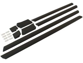 Audi A6 C4 (94-97) нижні бічні молдинги комплект 8 шт з засувками, Ауді А6 С4