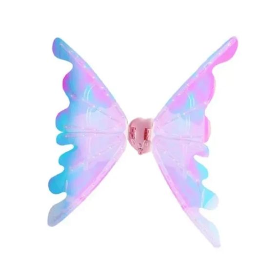 Светодиодные крылья феи-бабочки, двигающиеся с подсветкой и мелодиями на ремешках для девочки Wings of Fairy 848 | Зображення 3