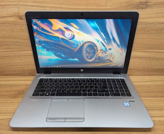 Ноутбук HP EliteBook 850 G3 / 15.6" (1366x768) TN / Intel Core i5-6200U (2 (4) ядра по 2.3 - 2.8 GHz) / 8 GB DDR4 / 240 GB SSD / Intel HD Graphics 520 / WebCam / TouchID / Windows 10 б/у + Подарок Новая беспроводная мышь USB | Зображення 1