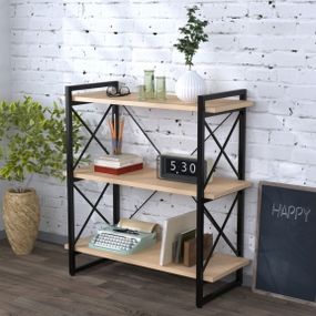 Стеллаж Loft Design Скиф 3-920 дуб борас
