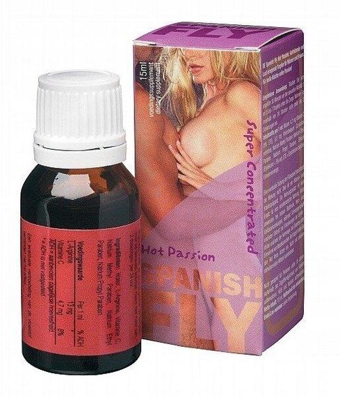 Возбуждающие капли для двоих Spanish Fly Hot Passion ( 15 ml ) sexstyle | Зображення 1