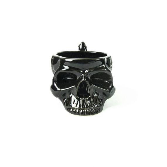 Кухоль Череп з кістками чорний ET (CHK14) | Зображення 3