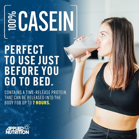 Мицеллярный казеин Applied Nutrition​​​​​​​ Micellar Casein 900 g (Strawberry Cream) | Зображення 2