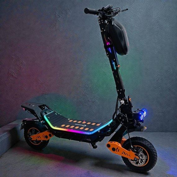 Электросамокат CRUZZER G-Vagen 2×1500W 60V 20Ah до 75 км/ч премиум электроскутер с LCD дисплеем