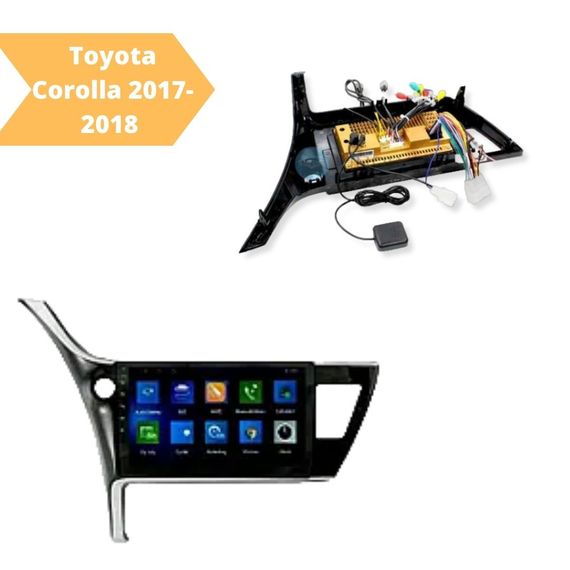 Штатна автомагнітола Toyota Corolla 2014-2016 (10")  Android 10.1 (4/32) чорний (MER-14129_5615) | Зображення 1