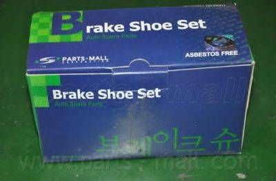 Колодка гальм. барабан. KIA PRIDE 05MY(-SEP 2006) (вир-во PARTS-MALL) PARTS-MALL PLB031