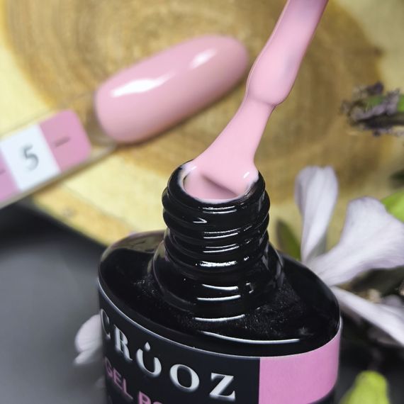 Гель-лак Crooz 05 (приглушено-рожевий) 8мл