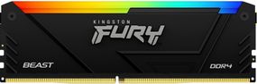 Пам&#039;ять ПК Kingston DDR4 16GB 3600 FURY Beast RGB KF436C18BB2A/16