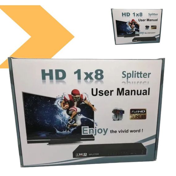 Комутатор HDMI 1x8 для розподілу відеосигналу XPRO (lp-87918_566) | Зображення 1