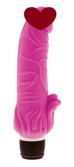 Вибромассажер PURRFECT SILICONE CLASSIC 7INCH, PINK Sex Aura