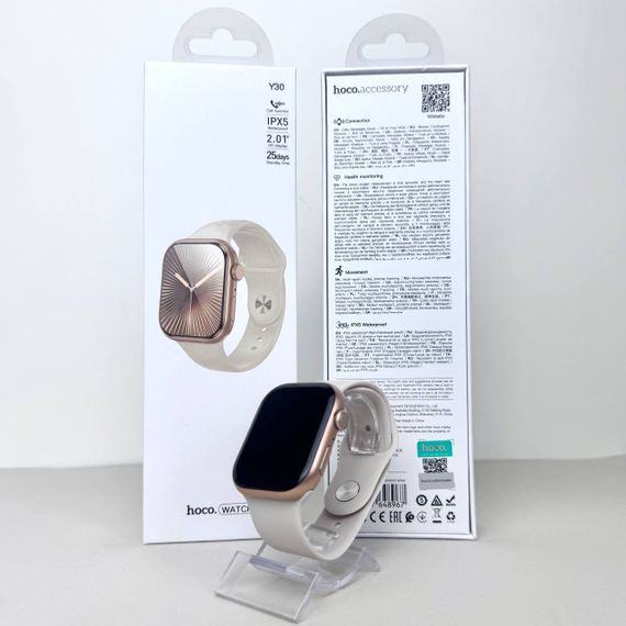 Розумний годинник Smart Hoco Y30 Gold