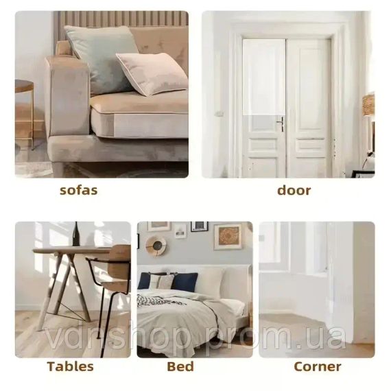 Антикіготь захисна наклейка від кігтів для диванів та крісел 30×45 см | Зображення 2