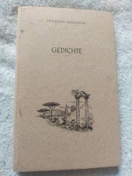 Friedrich holderlin Gedichte 1950 рік німецькою мовою