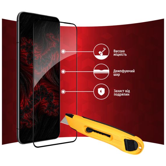 Скло захисне Intaleo Full Glue Samsung S22+ (1283126523052) | Зображення 4