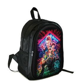 Рюкзак подростковый/школьный 38×28см с принтом Очень странные дела / Stranger Things на два отделения для мальчика, девочки (4408)