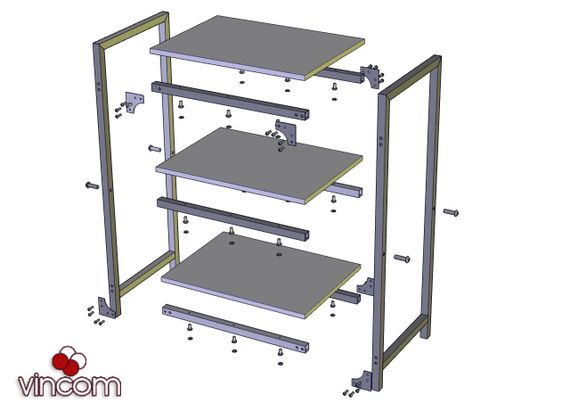 Стол журнальный Metall-Design Квадро | Зображення 1