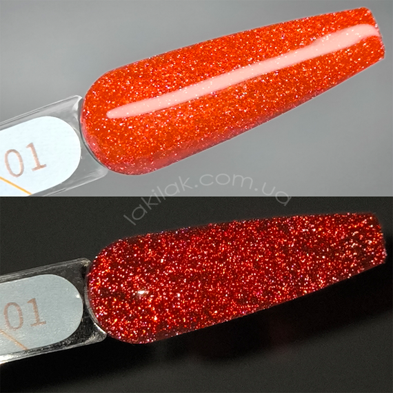 Світловідбивний гель-лак Gelix Disco №01 8мл