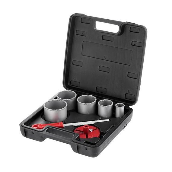 Набір корончастих свердел для плитки INTERTOOL SD-04281