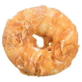 Лакомство Жевательное кольцо Denta Fun для чистки зубов с курицей ø10см/110г 5 шт/уп