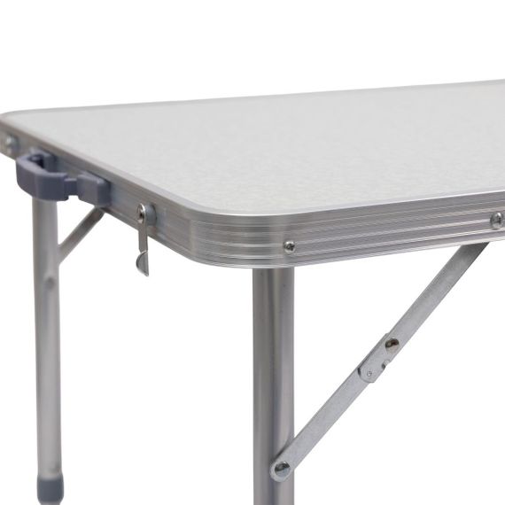 Стіл і 4 стільці для пікніка набір туристичних алюмінієвих складних алюмінієвих меблів для кемпінгу 8812-4 | Зображення 4