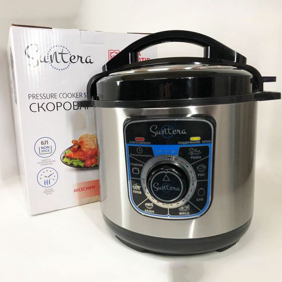 Мультиварка 5 л SUNTERA, Багатофункціональна мультиварка рисоварка багатофункціональна AU-66 | Зображення 5