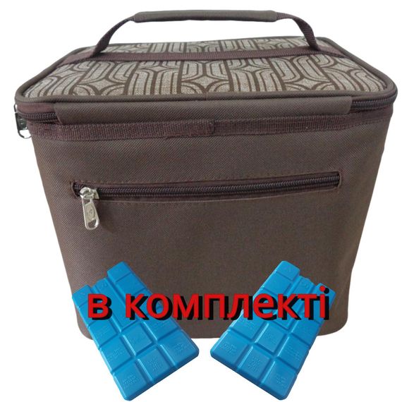 Термосумка YODO Brown 8 л YD210575 изотермическая для еды и напитков | Зображення 9