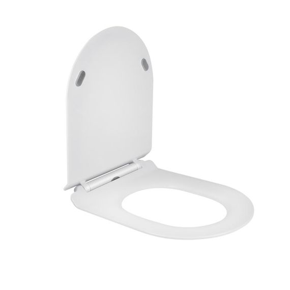 Сидіння для унітазу Qtap Presto з мікроліфтом Slim QT26991217AW | Зображення 5