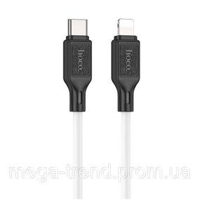 Кабель Hoco Type-C to Lightning cool silicone PD charging data cable X90 |1m, 20W, 3A|