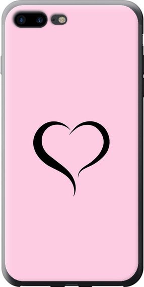 Чехол на iPhone 7 Plus Сердце 1 "4730u-337-17620"