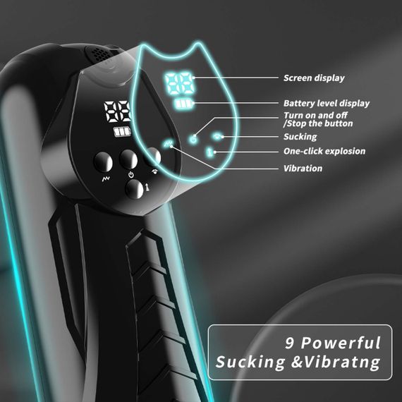 Мастурбатор LUXURY Masturbator, PREMIUM RECHARGEABLE MULTIFUNCTIONS 04 Sex Aura | Зображення 4
