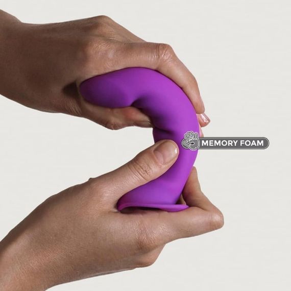 Фаллоимитатор термореактивный Adrien Lastic Hitsens 3 фиолетовый sexstyle | Зображення 1