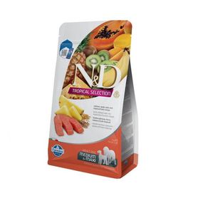 Сухий корм Farmina N&D Tropical Selection, для дорослих собак середніх і великих порід, з лососем та