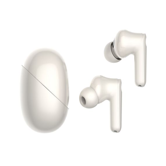 Навушники ColorWay Slim TWS-1 Earbuds Long Life Beige (CW-TWS1BE) | Зображення 9