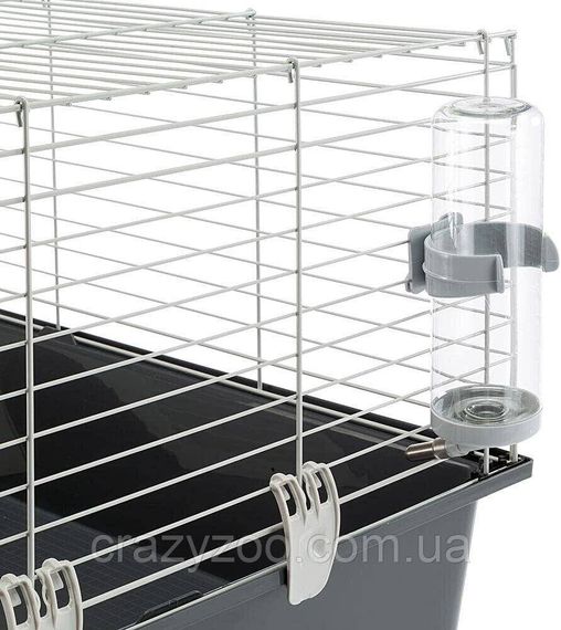 Клітка для кроликів та морських свинок Ferplast Rabbit 100 темно-сіра 95х57х46 см 57052370 | Зображення 5