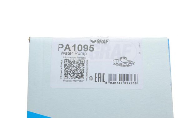 Помпа воды Renault Megane Scenic 1.9 dCi 08- Suzuki Grand Vitara 1.9DDiS 06-15 B B Ext.  20 лоп  PA1095 | Зображення 4