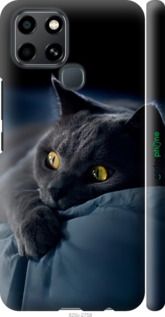Чохол на Infinix Smart 6 Димчастий кіт "825m-2758-2448"