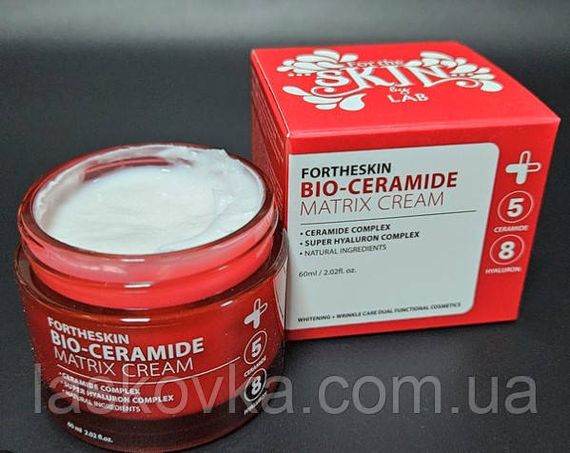 Крем для обличчя з керамідами FORTHESKIN Bio-ceramide Matrix Cream, 60 мл | Зображення 3