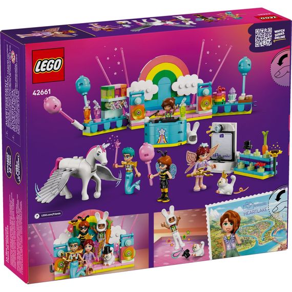 Конструктор LEGO Friends Костюмована вечірка з єдинорогом та феєю (42661) | Зображення 6