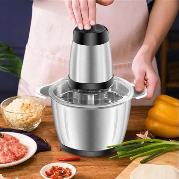 Блискавка Електричний металевий 2 л. пристрій для подрібнення MIXER XL-275 | Зображення 1